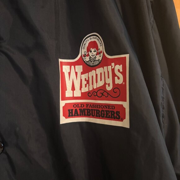 Vintage WENDY’S Dunbrook Pla-Jac Black Jacket Size L - Picture 3 of 12